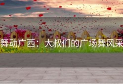 舞动广西：大叔们的广场舞风采