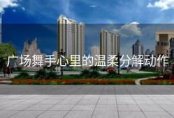 广场舞手心里的温柔分解动作