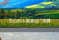 负心的人最美dj广场舞
