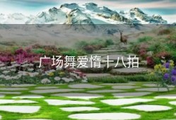 广场舞爱惰十八拍