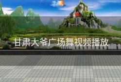 甘肃大爷广场舞视频播放