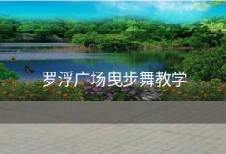 罗浮广场曳步舞教学