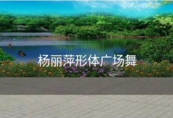 杨丽萍形体广场舞