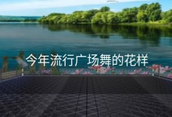 今年流行广场舞的花样