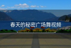 春天的秘密广场舞视频