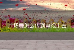 广场舞怎么传到电视上去