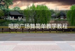 唱歌广场舞简单教学教程