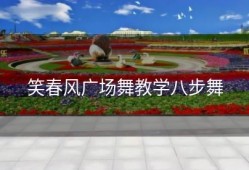 笑春风广场舞教学八步舞