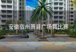 安徽宿州萧县广场舞比赛