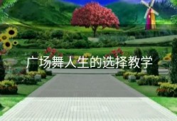 广场舞人生的选择教学