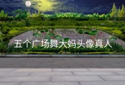 五个广场舞大妈头像真人