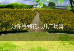 为你等到花儿开广场舞