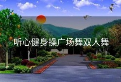 听心健身操广场舞双人舞