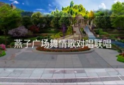 燕子广场舞情歌对唱联唱