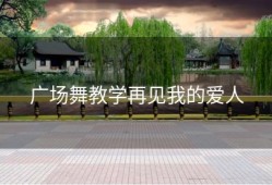 广场舞教学再见我的爱人