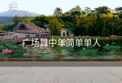 广场舞中年简单单人