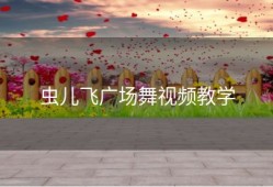 虫儿飞广场舞视频教学