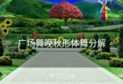 广场舞晚秋形体舞分解