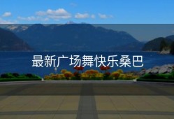 最新广场舞快乐桑巴
