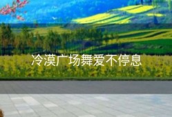 冷漠广场舞爱不停息
