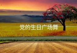 党的生日广场舞