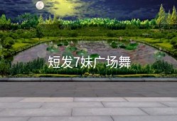 短发7妹广场舞