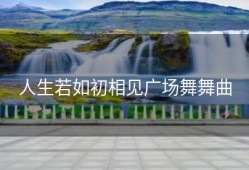 人生若如初相见广场舞舞曲