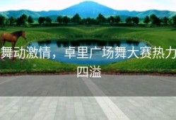 舞动激情，卓里广场舞大赛热力四溢