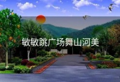 敏敏跳广场舞山河美