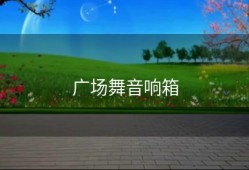 广场舞音响箱