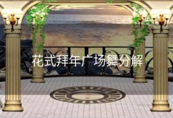 花式拜年广场舞分解