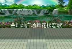 金灿灿广场舞花楼恋歌
