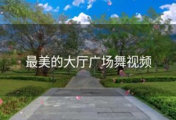 最美的大厅广场舞视频
