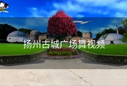 扬州古城广场舞视频