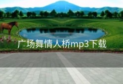 广场舞情人桥mp3下载