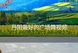 丹阳最好的广场舞视频