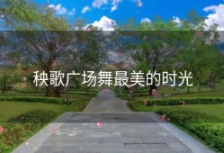 秧歌广场舞最美的时光