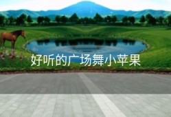 好听的广场舞小苹果