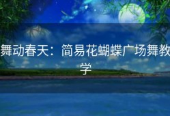 舞动春天：简易花蝴蝶广场舞教学