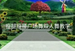 瘦腿瘦腰广场舞双人舞教学