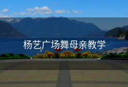 杨艺广场舞母亲教学