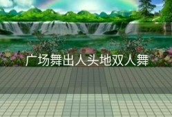 广场舞出人头地双人舞