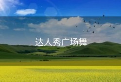 达人秀广场舞