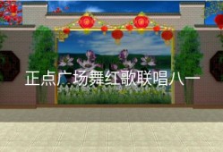 正点广场舞红歌联唱八一