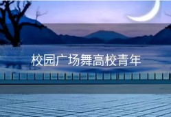 校园广场舞高校青年