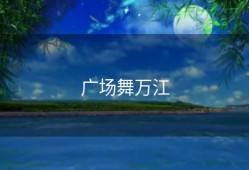 广场舞万江