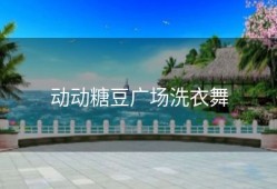 动动糖豆广场洗衣舞