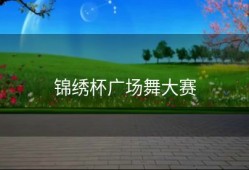 锦绣杯广场舞大赛