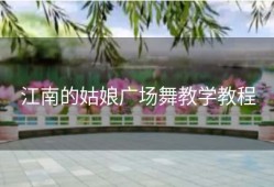 江南的姑娘广场舞教学教程