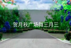 贺月秋广场舞三月三